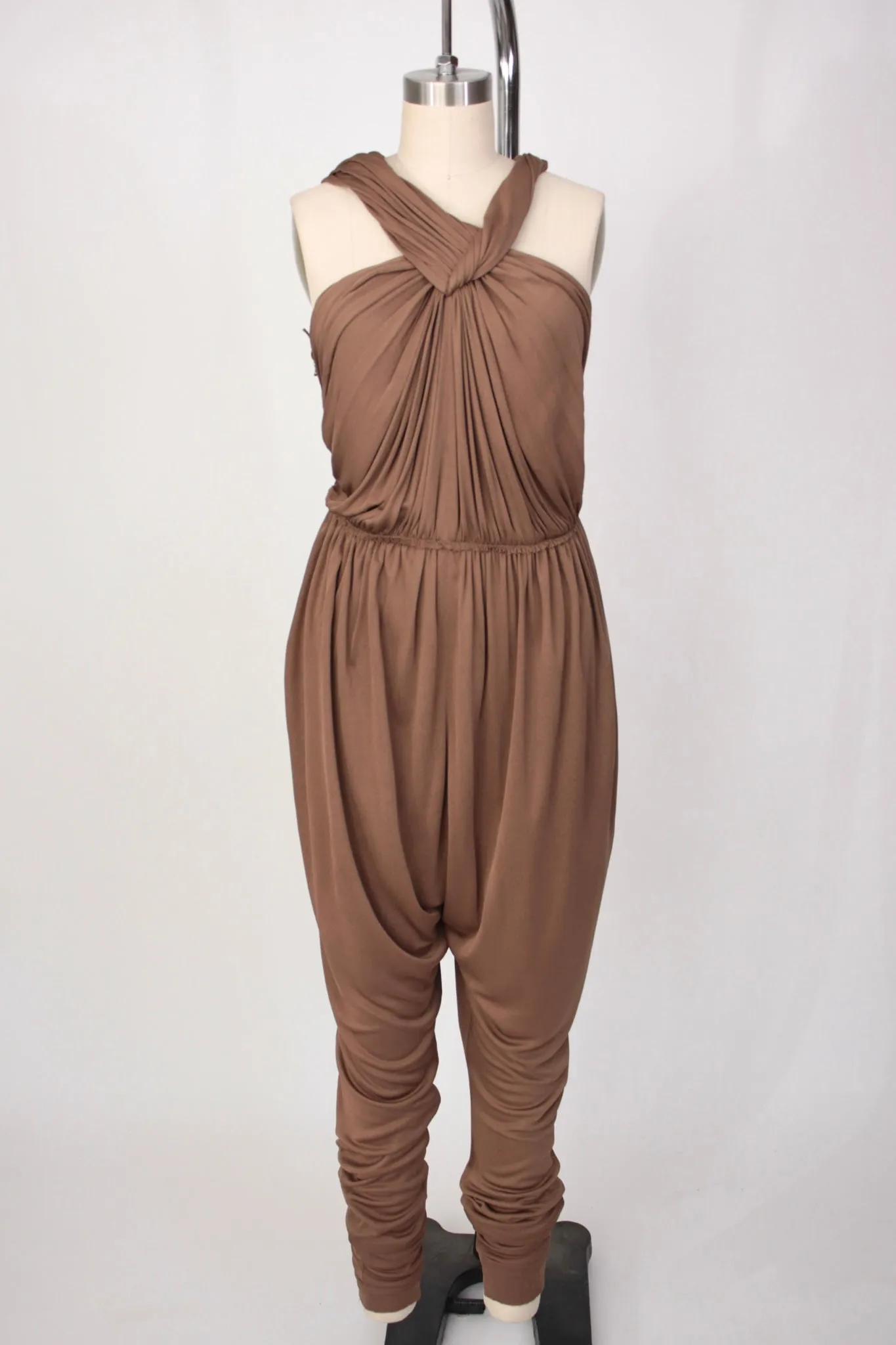 2012 Lanvin Draped Jumpsuit