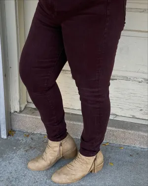 Abby High Rise Ankle Colored Jeans w 28" Inseam