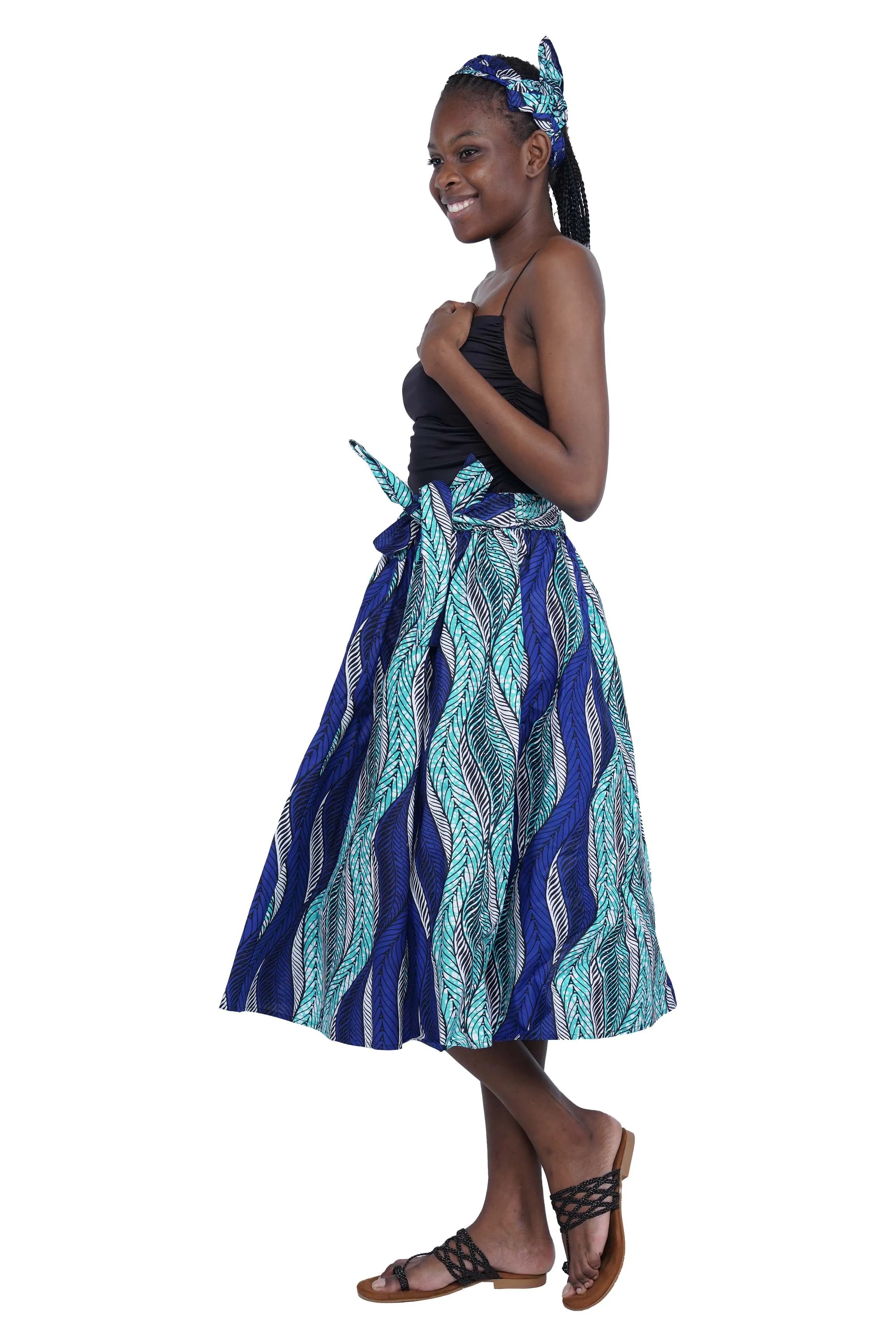 African Midi Skirt