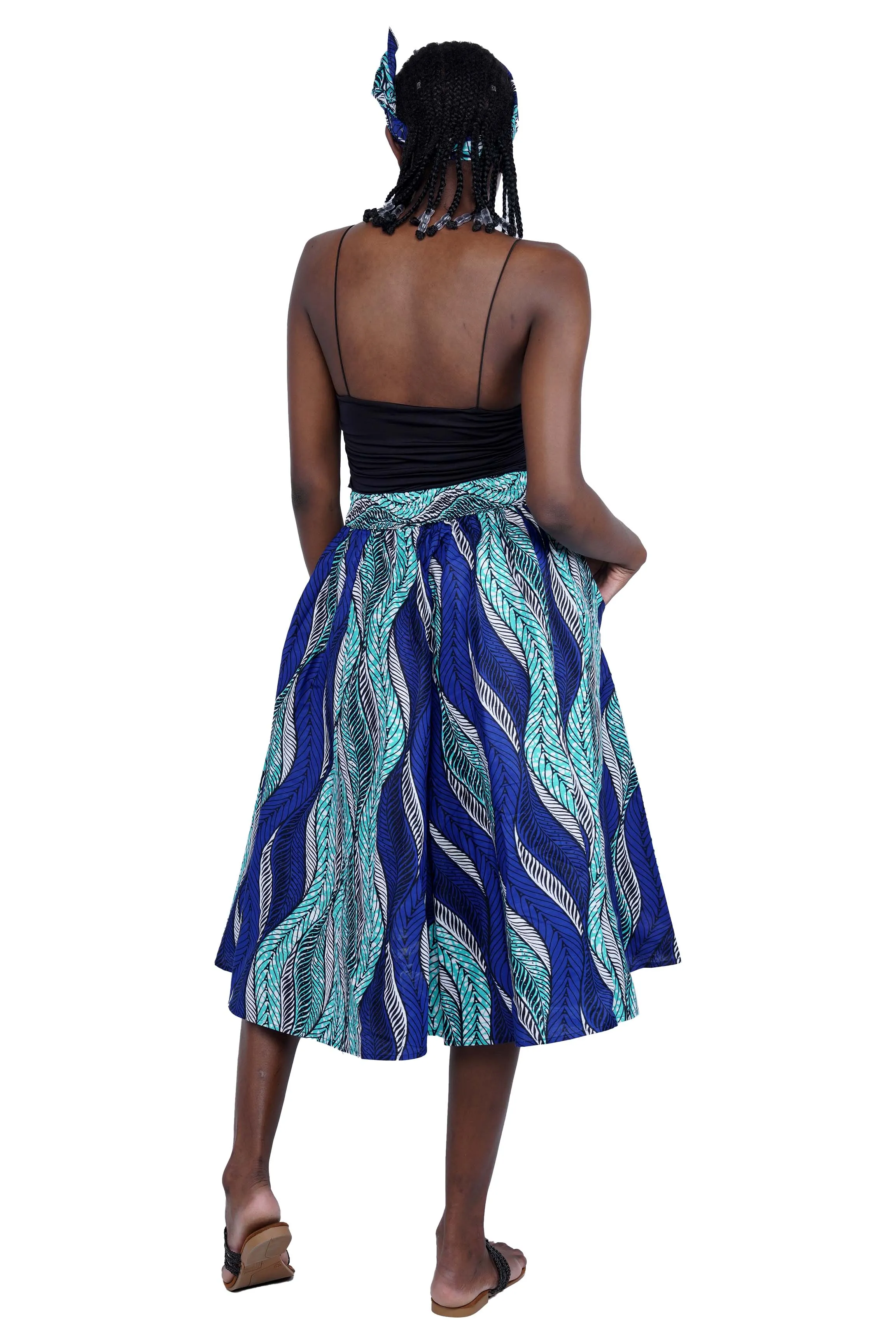 African Midi Skirt