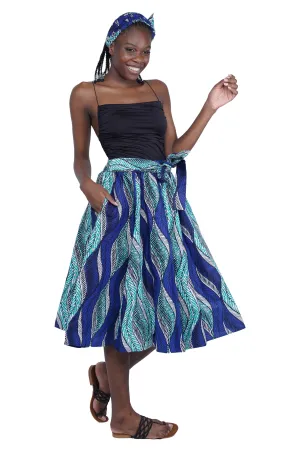 African Midi Skirt