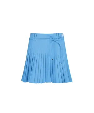 ANEW Golf Women's Ribbon Pleats Skirt - Aqua Blue