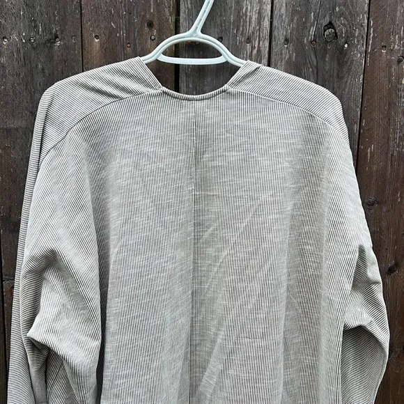 Anthropologie DONNI Ribbed Long Open Cardigan Sweater Kimono One Size New