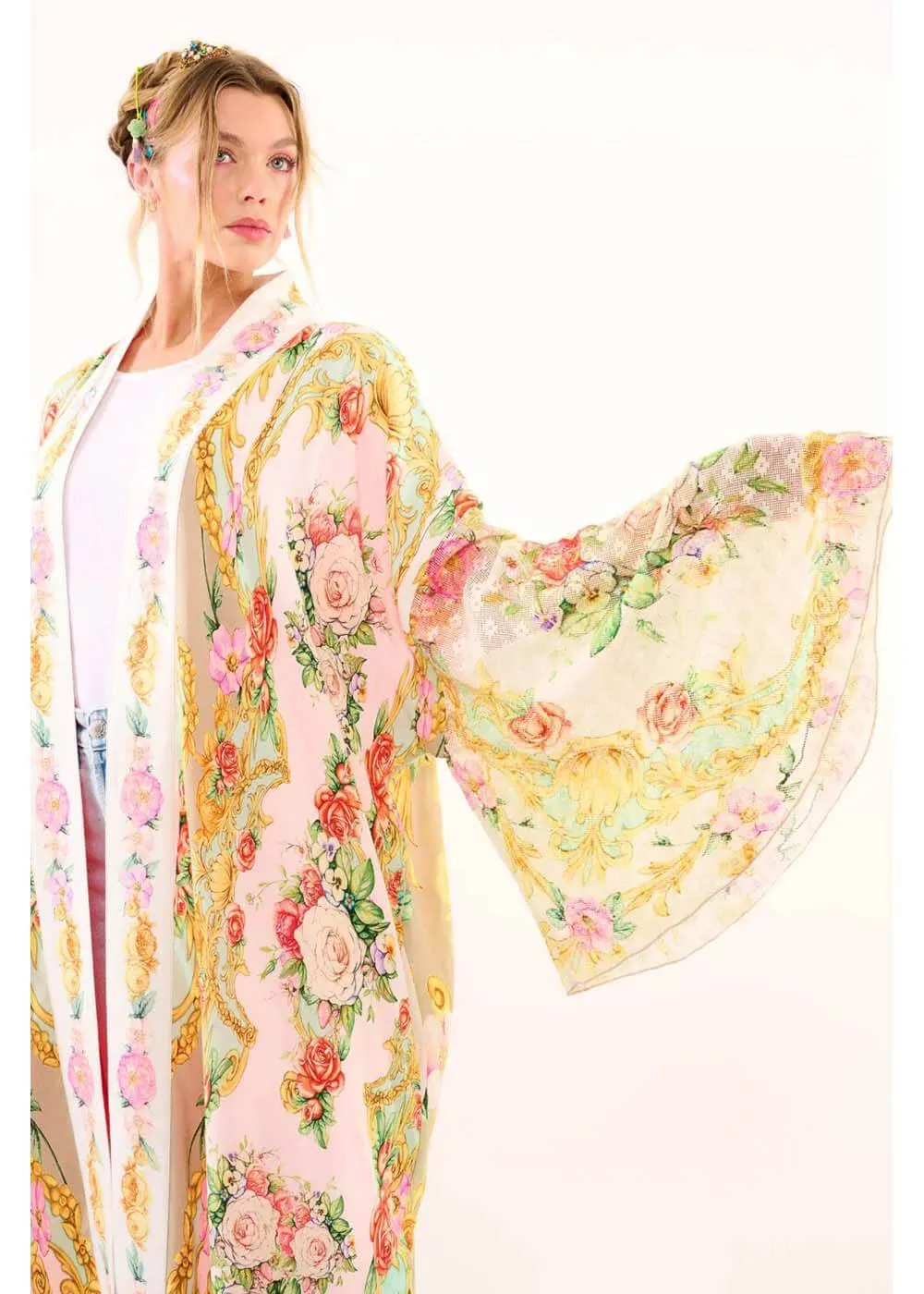Aratta Birth Of Venus Kimono Pearl