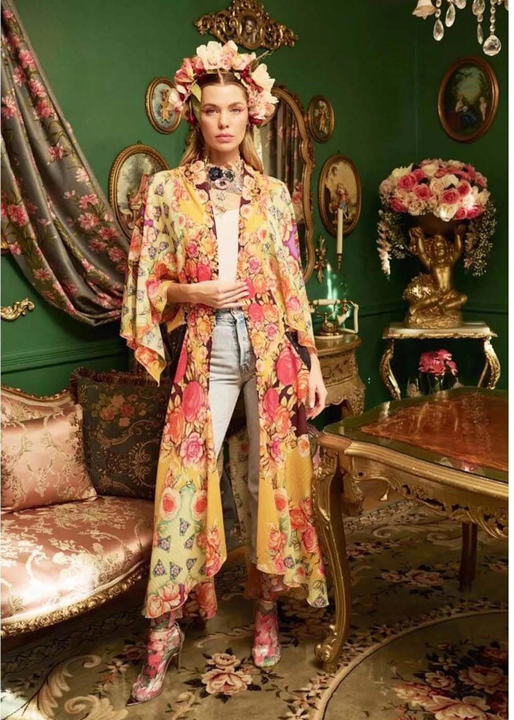 Aratta Primavera Kimono Multi