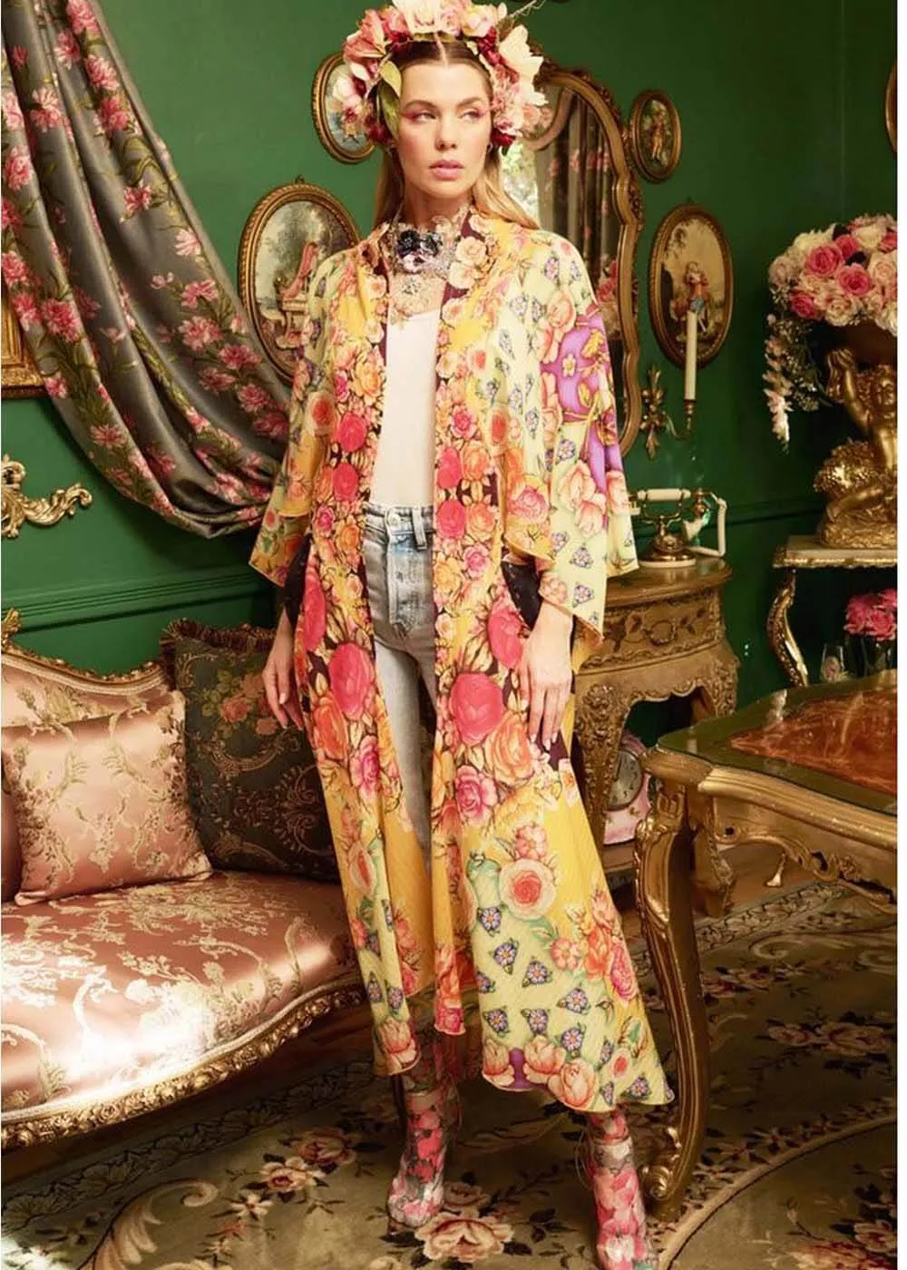Aratta Primavera Kimono Multi
