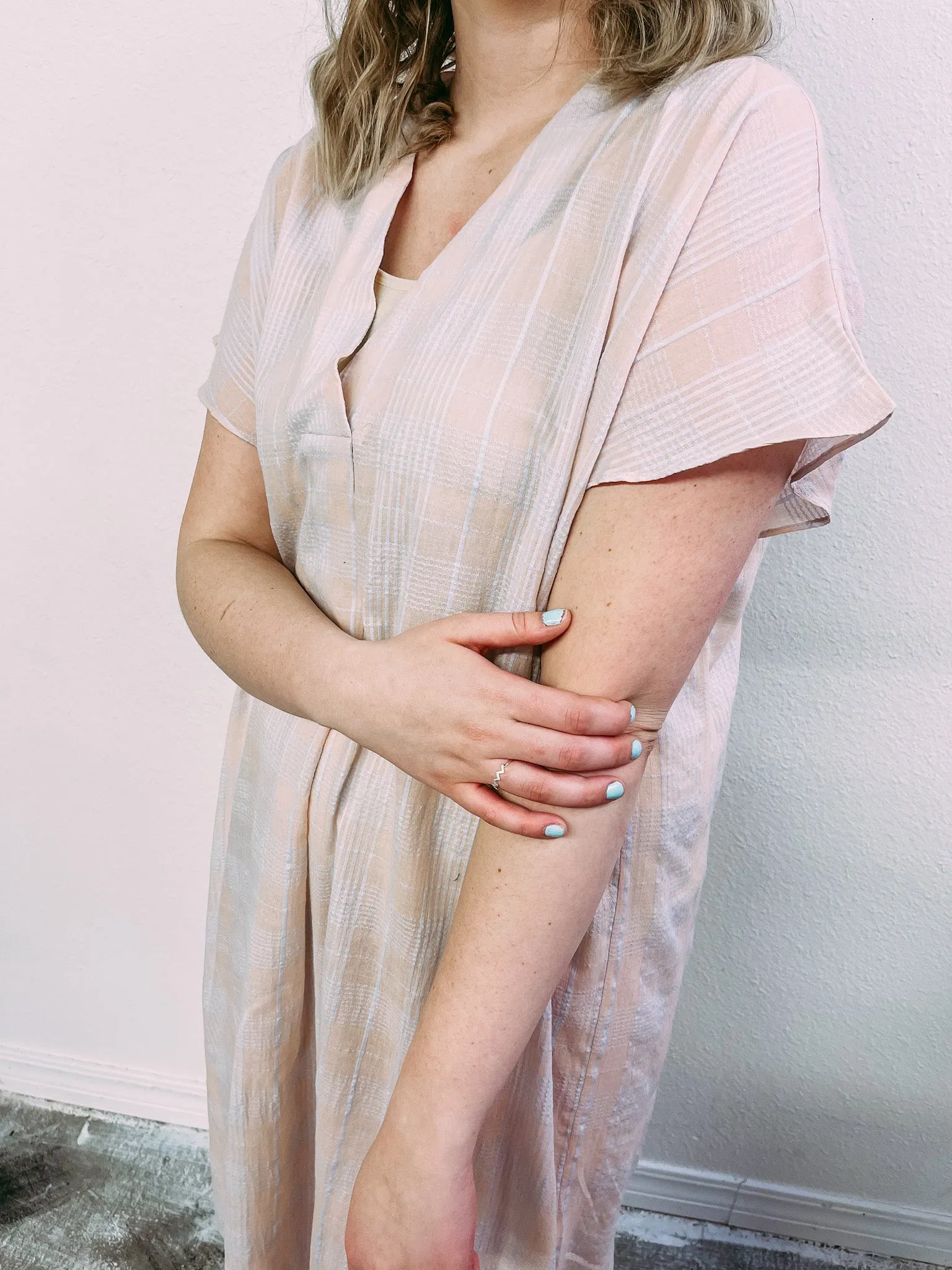 AT THIS POINT LIGHT PINK DRESS