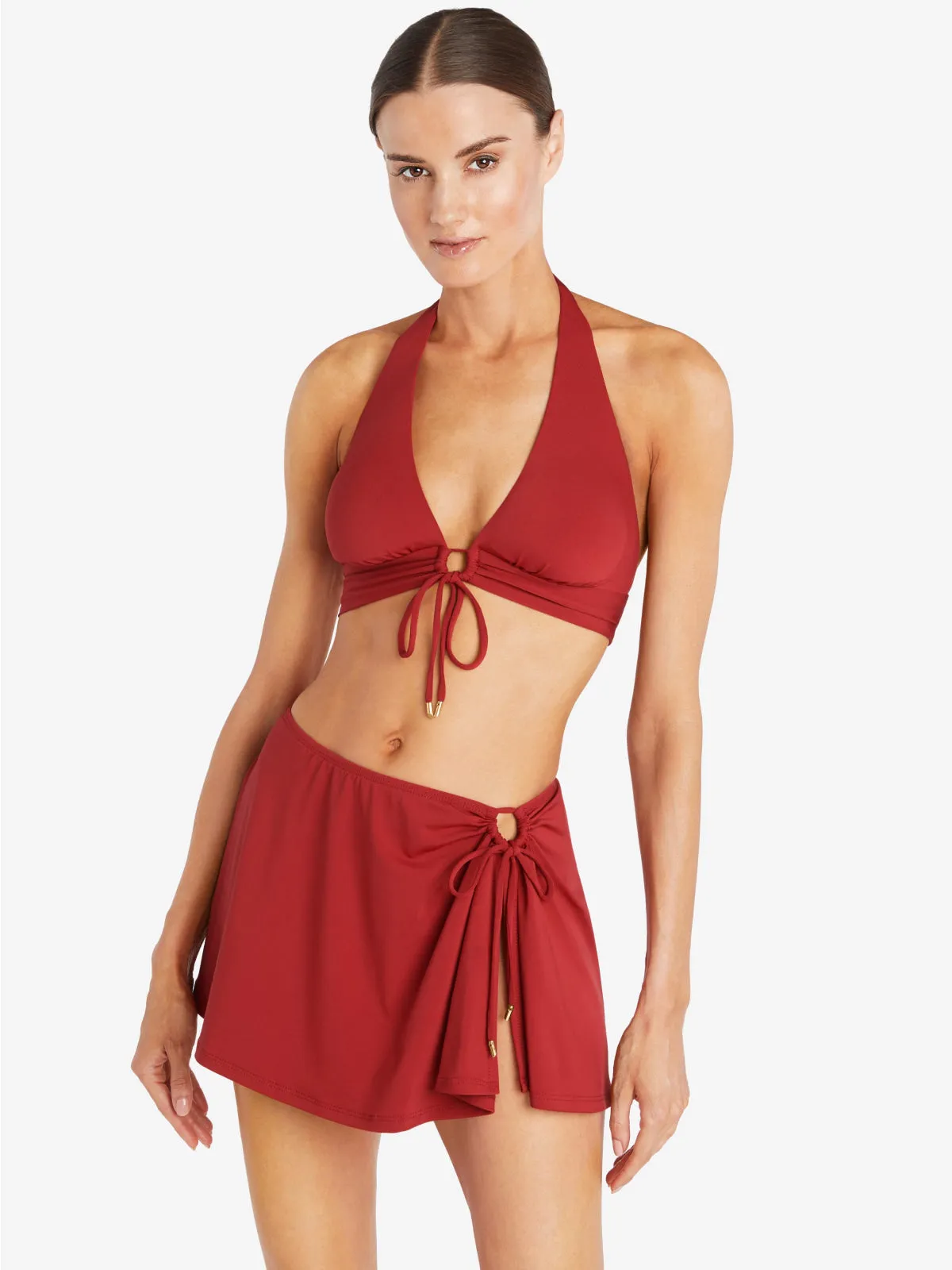 Aubrey Solid Skirt ::RET