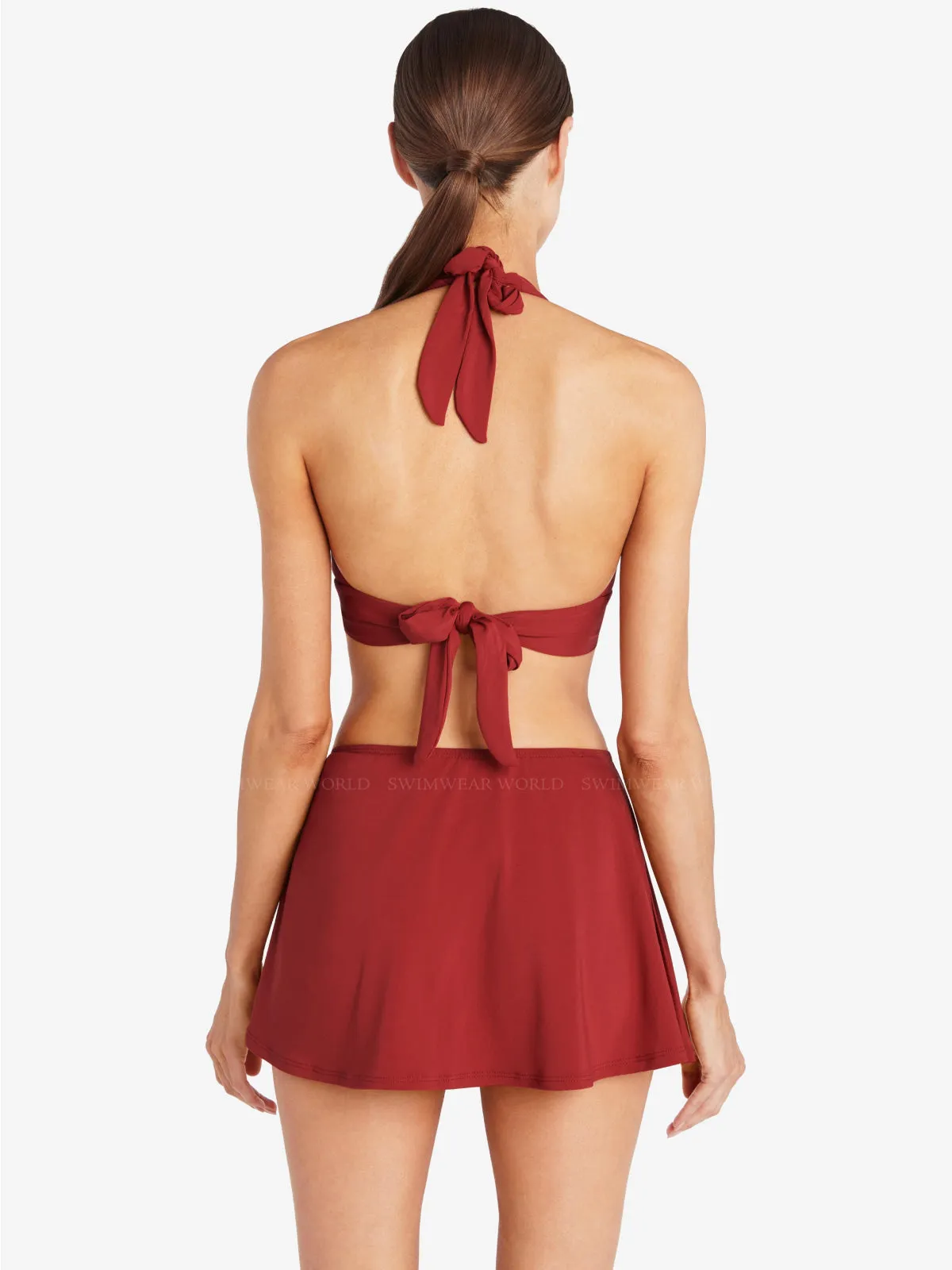 Aubrey Solid Skirt ::RET