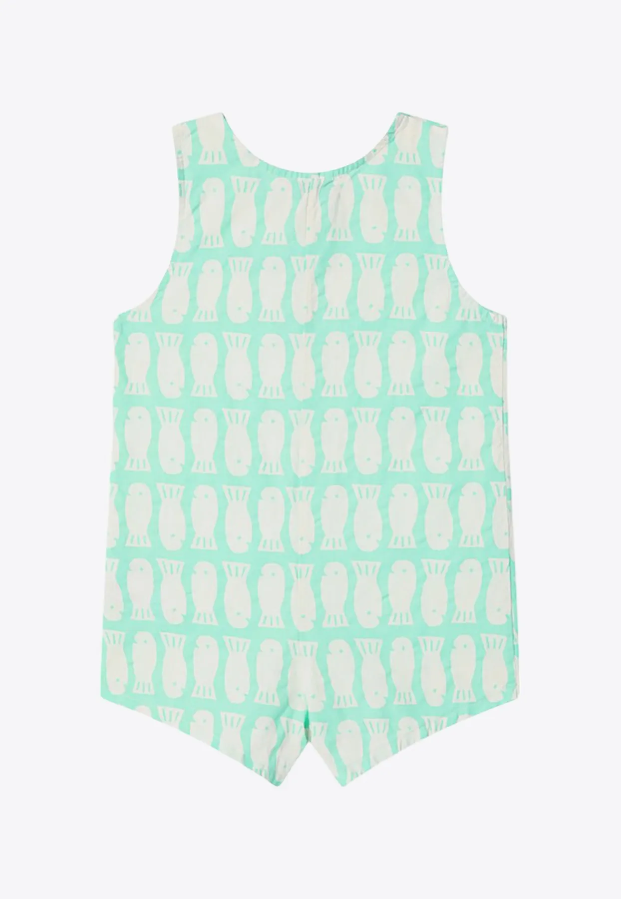 Babies Lucky Fish Sleeveless Romper