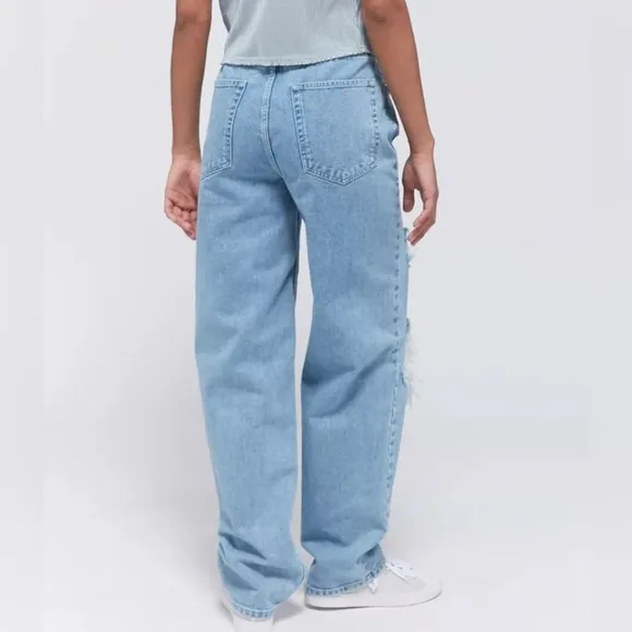 BDG Urban Outfitters Women’s High Waisted‎ Baggy Distressed Jeans Size 27