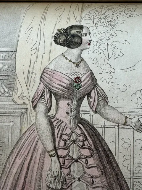 Biedermeier Evening Dress, Austria, ca. 1845