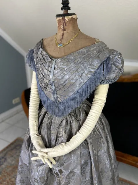 Biedermeier Evening Dress, Austria, ca. 1845