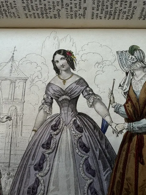 Biedermeier Evening Dress, Austria, ca. 1845