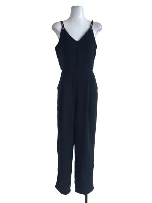 Black Sleeveless Overall