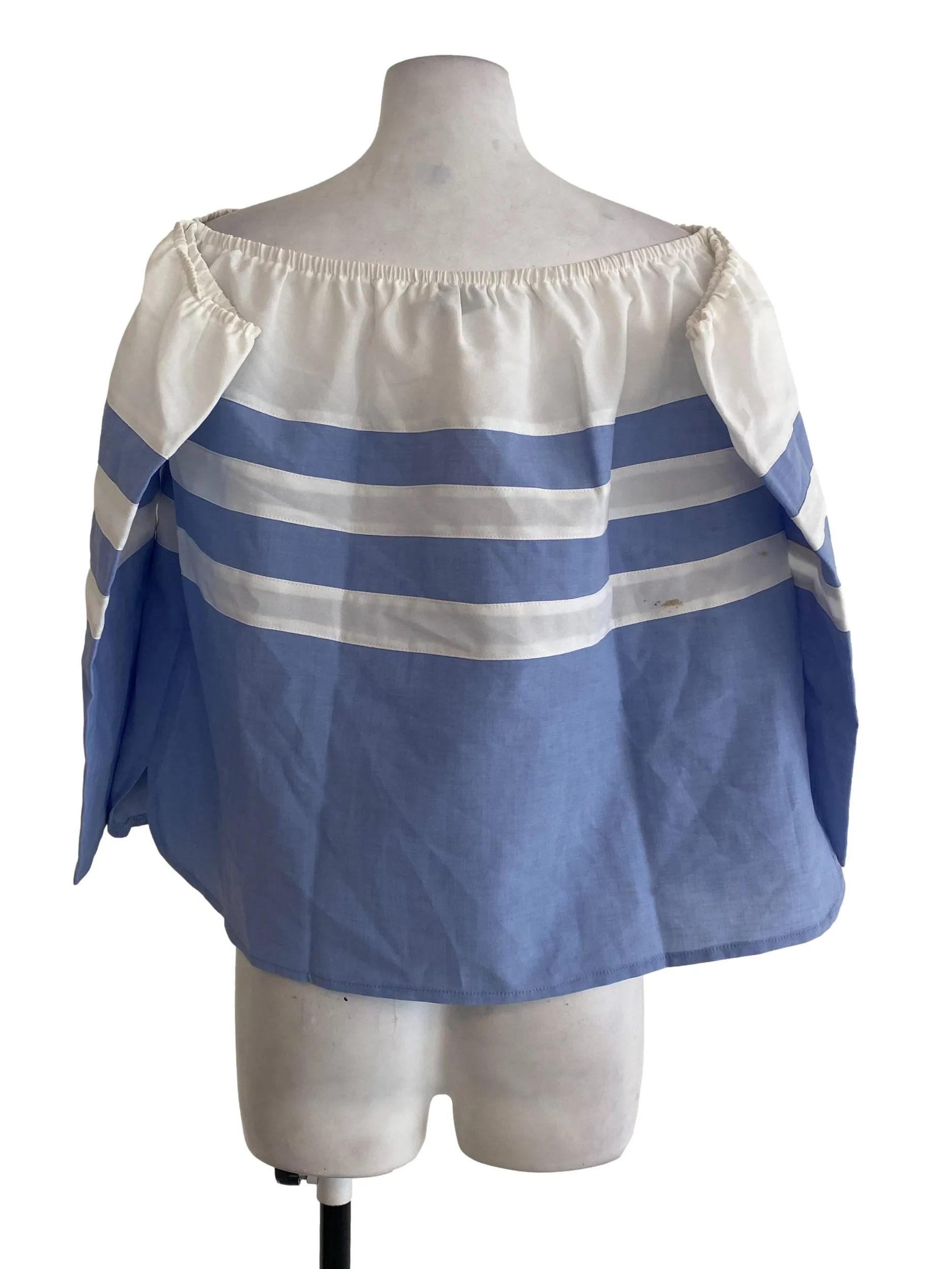 Blue Striped Blouse