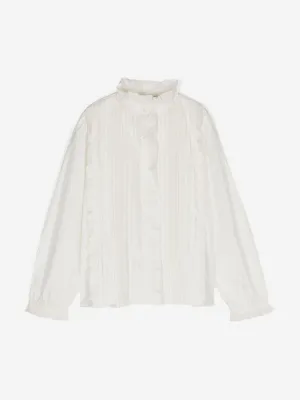 Bonpoint Girls Ginese Blouse in White