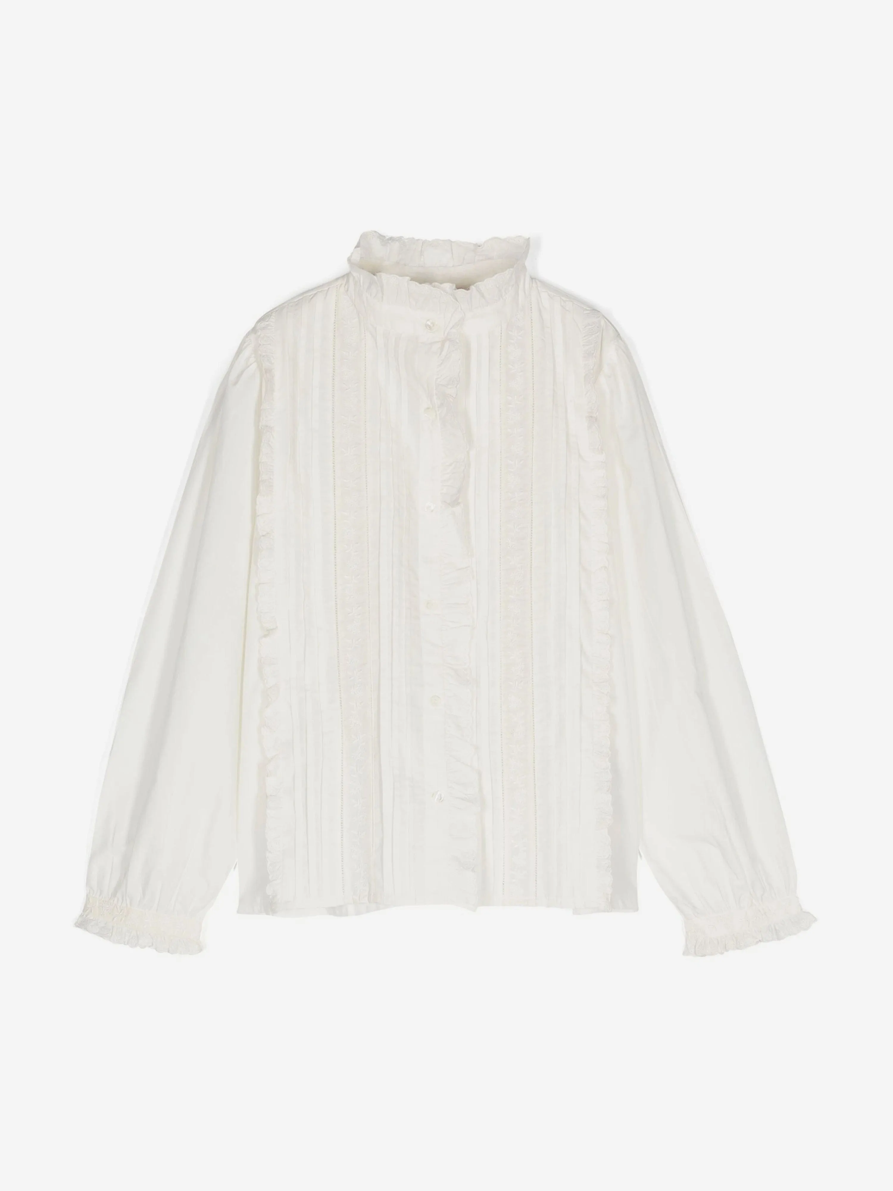 Bonpoint Girls Ginese Blouse in White