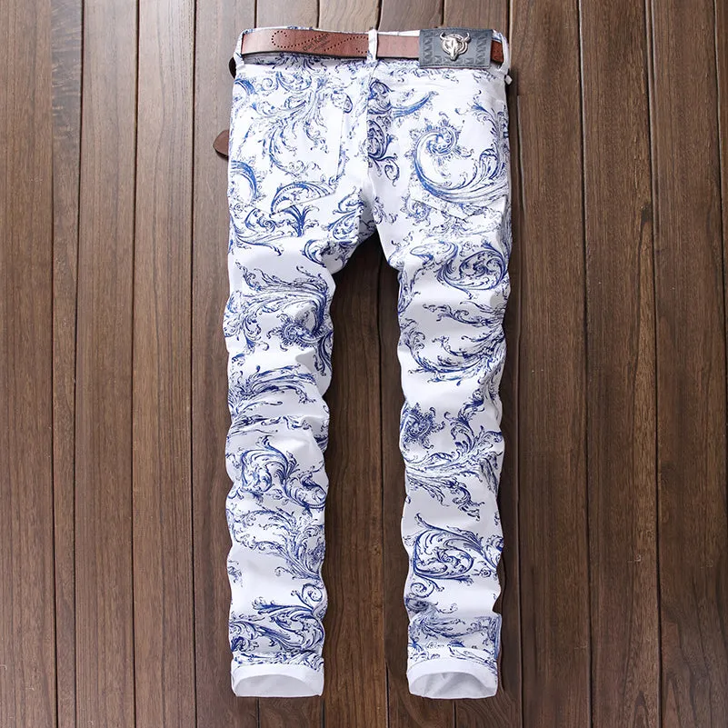 Camo Porcelain Men's Jeans