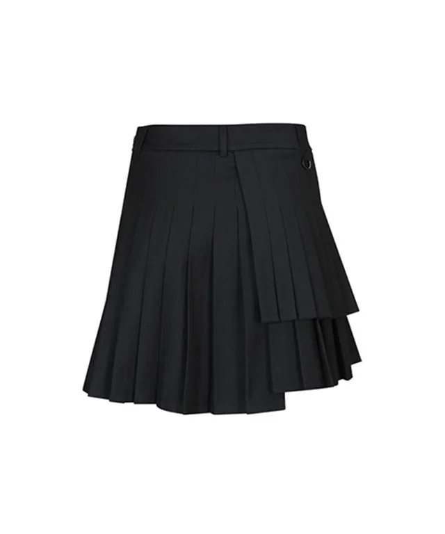 CHUCUCHU Double Pleated Skirt