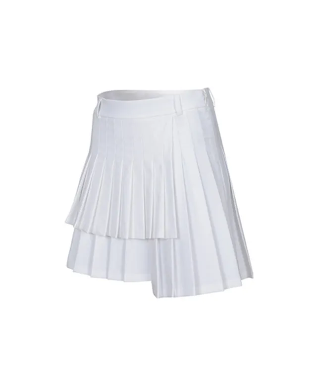 CHUCUCHU Double Pleated Skirt
