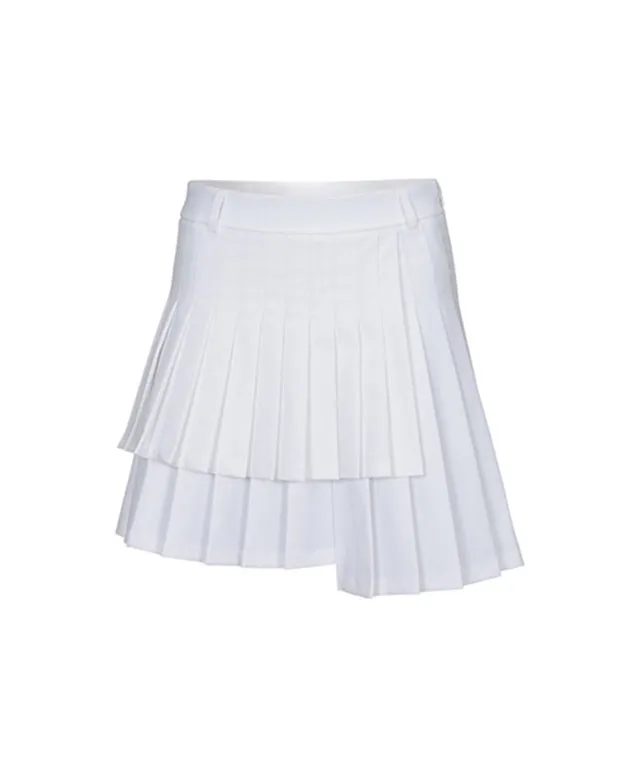 CHUCUCHU Double Pleated Skirt