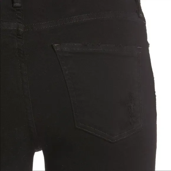 Citizens Distressed Rocket High Rise Black Jeans