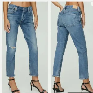 Citizens of Humanity Emerson Slim Boyfriend Distressed Jeans