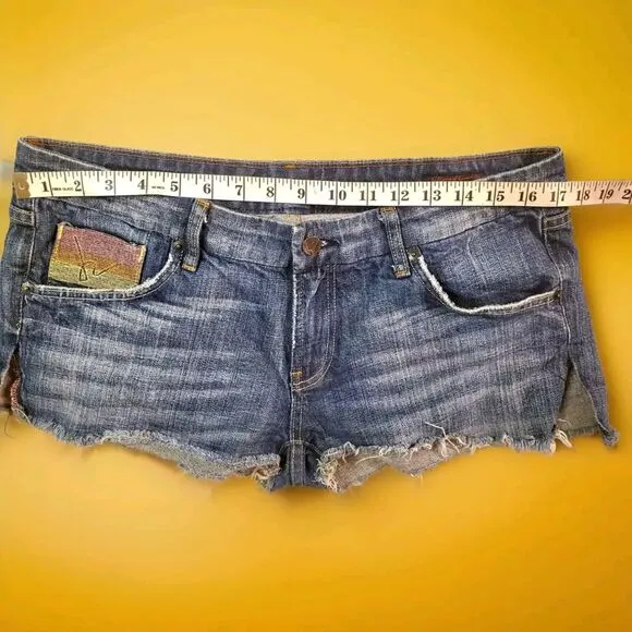 Citizens Of Humanity Jeans Distressed Shorts Women's 32 Stretch Anthropologie