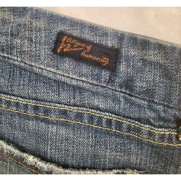 Citizens Of Humanity Jeans Distressed Shorts Women's 32 Stretch Anthropologie