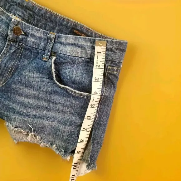 Citizens Of Humanity Jeans Distressed Shorts Women's 32 Stretch Anthropologie