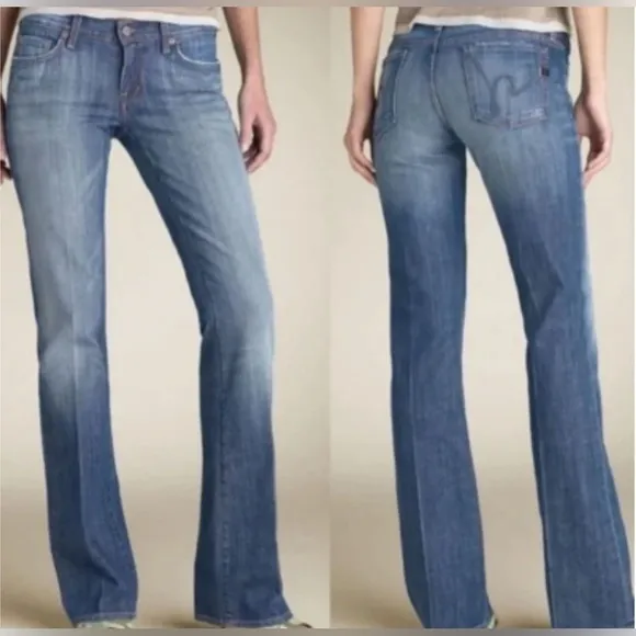 Citizens Of Humanity Kelly Low Waist Boot Cut Jeans