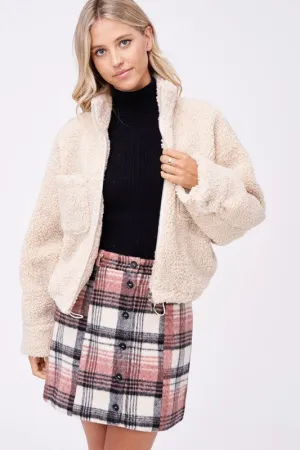 Collared Fur Jacket