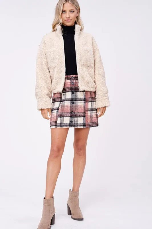Collared Fur Jacket