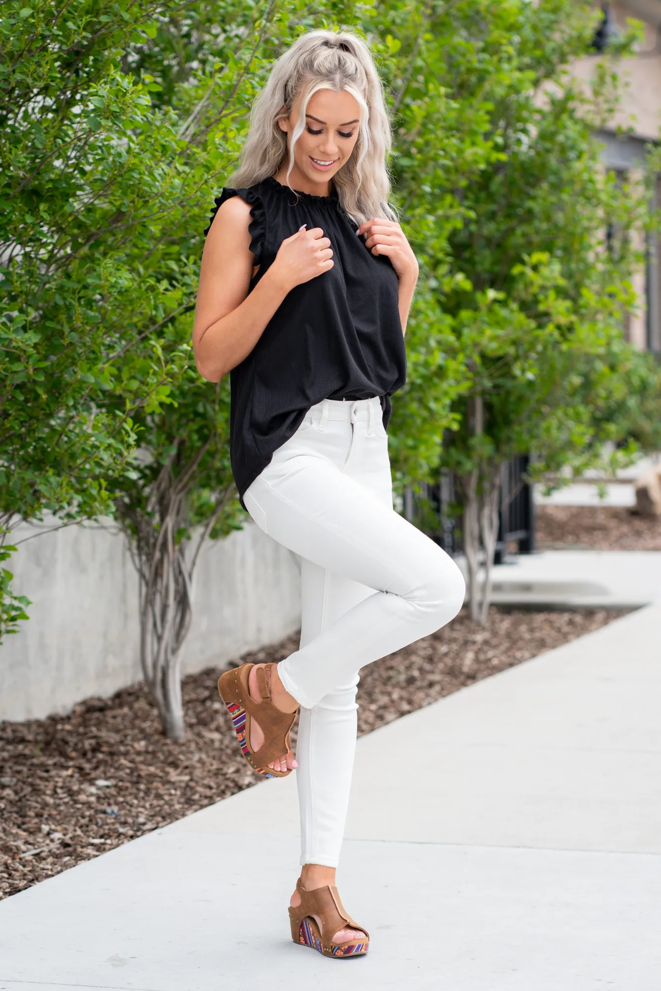 Contentment High Rise Ankle Skinny