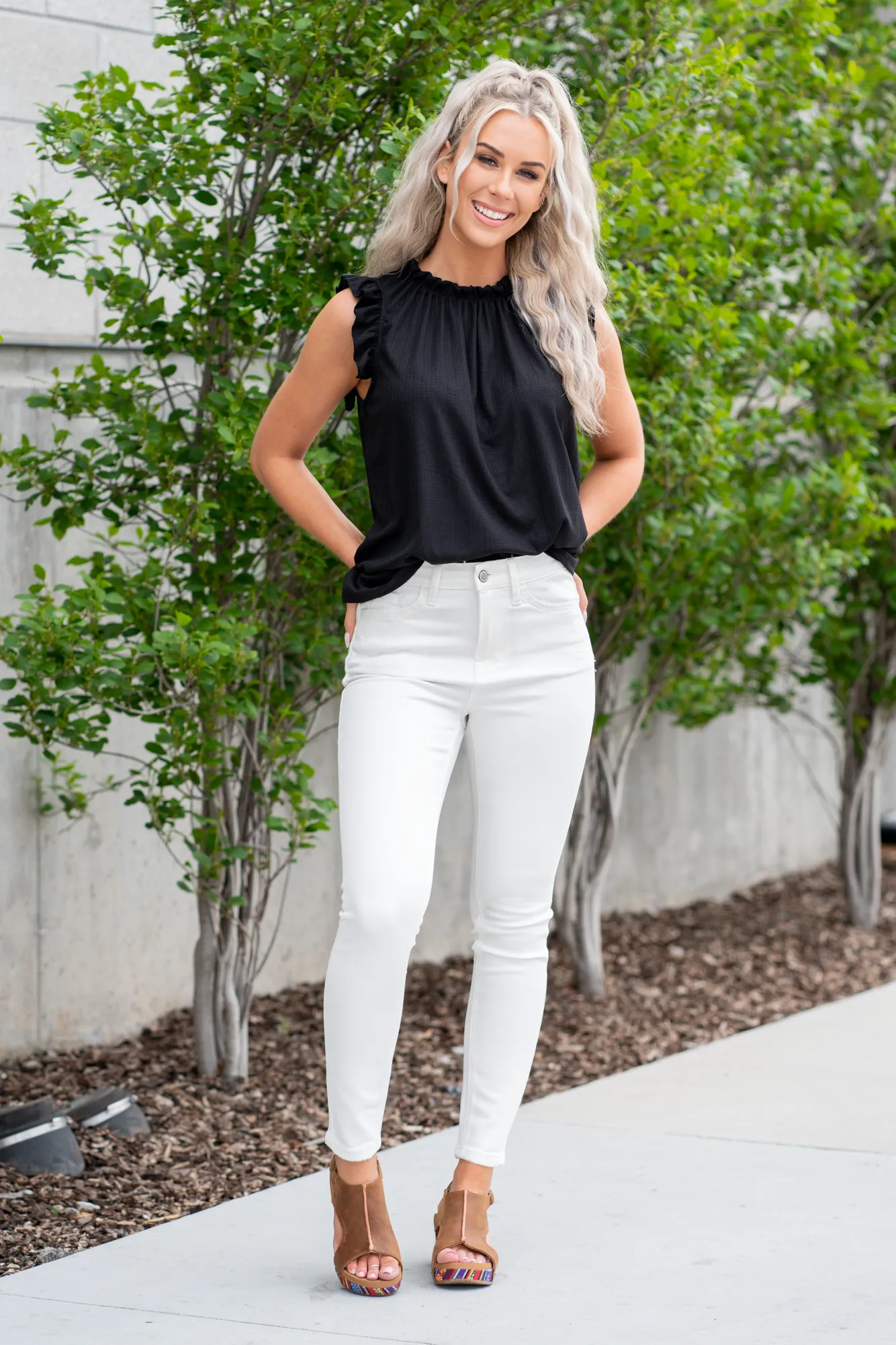 Contentment High Rise Ankle Skinny
