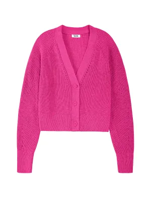 Cora Cardigan - Fuchsia Pink