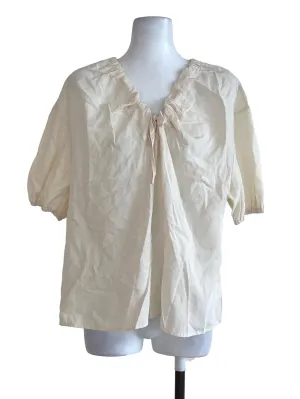Cream Plain Top
