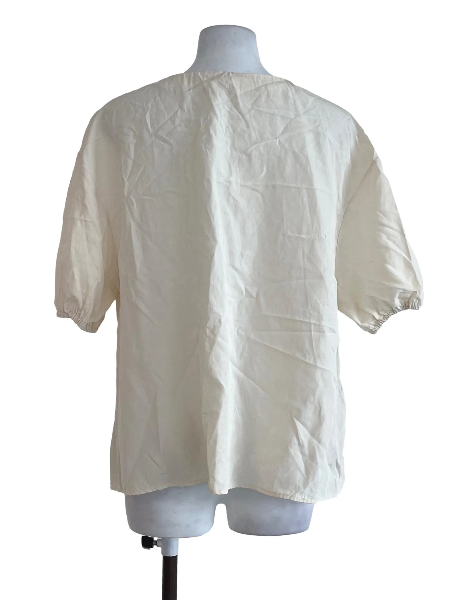 Cream Plain Top