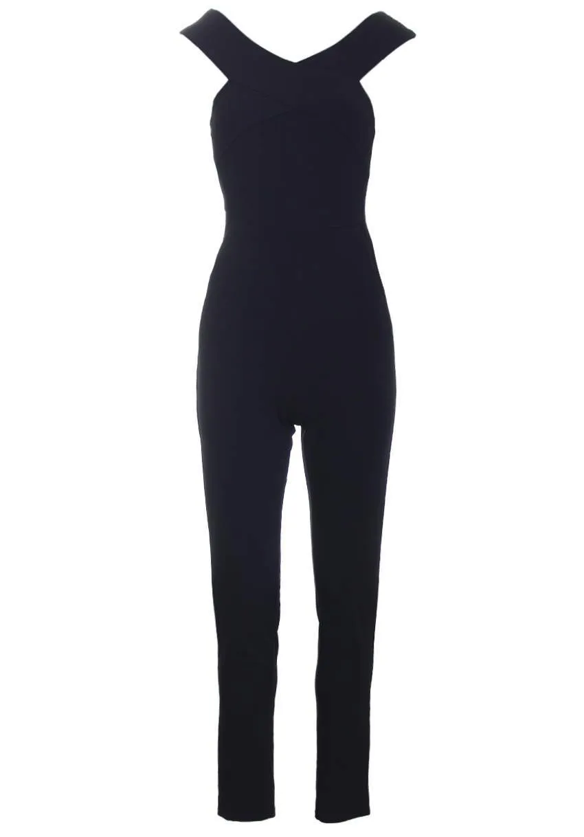 Cross Off The Shoulder Jumpsuit