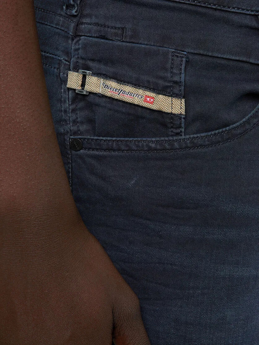 D-Bazer  0699P Tapered Stretch Blue Jeans
