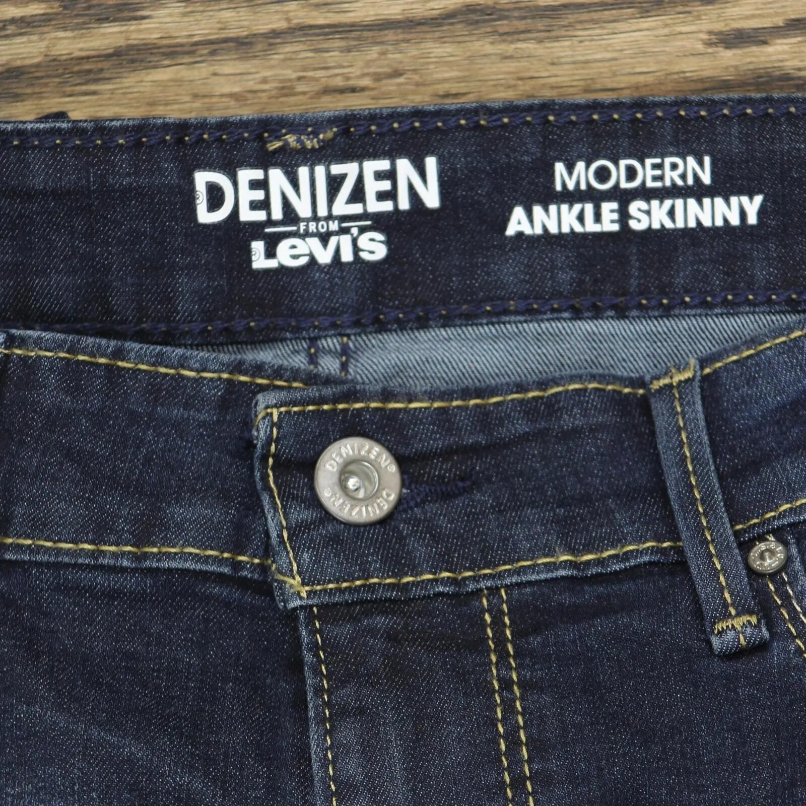 Denizen by Levi's Womens Modern Ankle Skinny Distressed Jeans 1645e4031b07bd