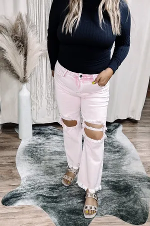 Devin Distressed Crop Jean