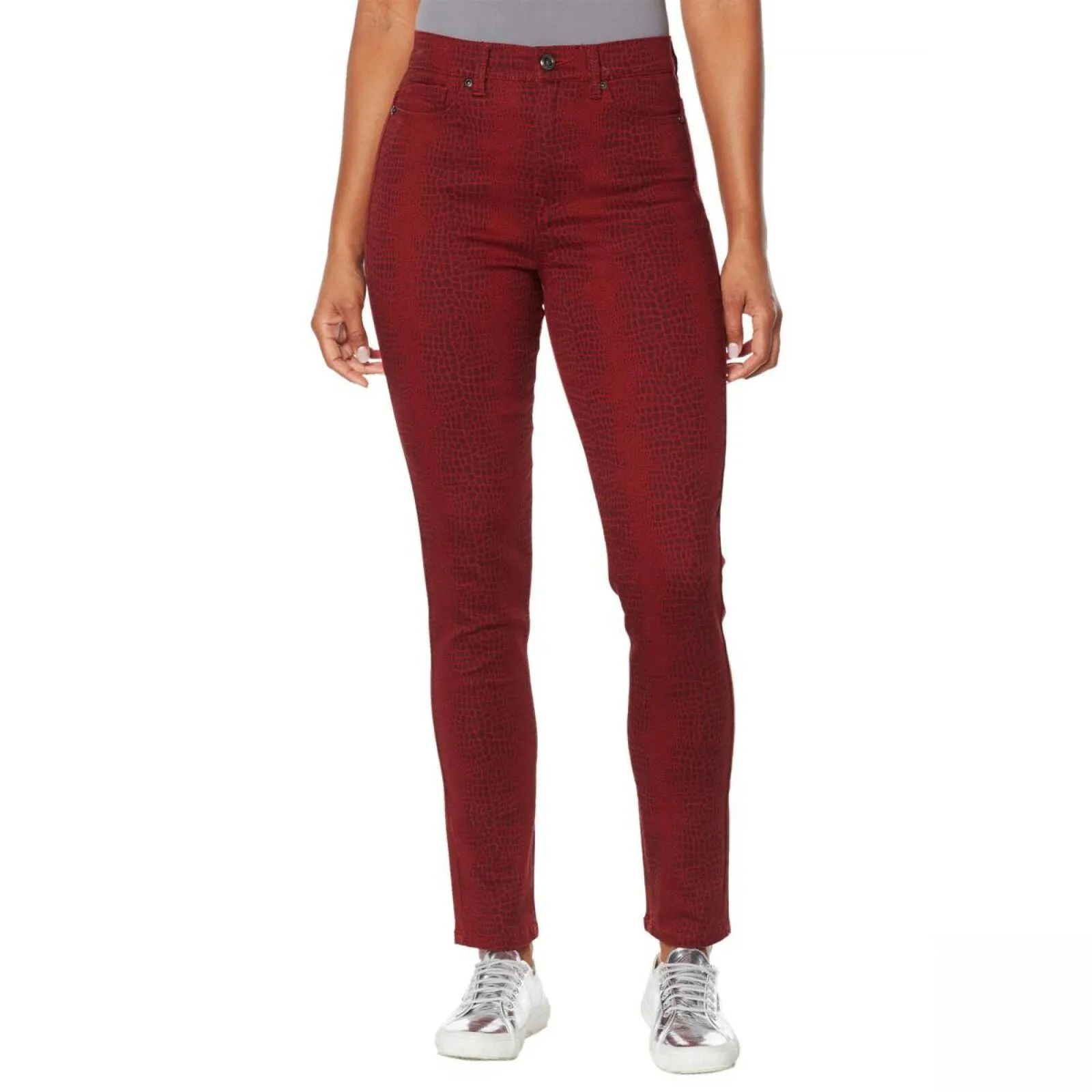 DG2 by Diane Gilman  Womens Plus Petite Virtual Stretch Skinny Jean