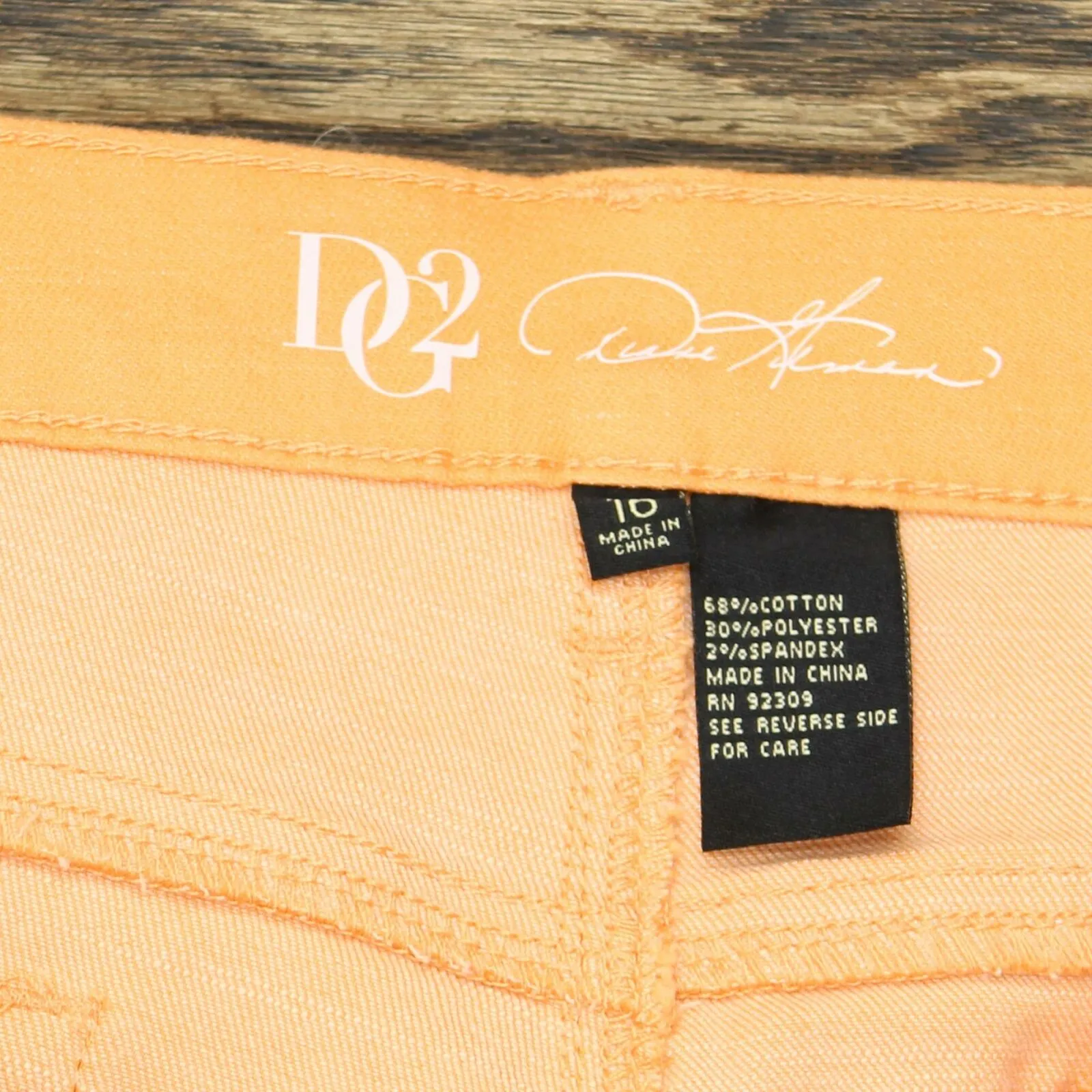 DG2 by Diane Gilman Women's Virtual Stretch Destructed Skinny Jeans