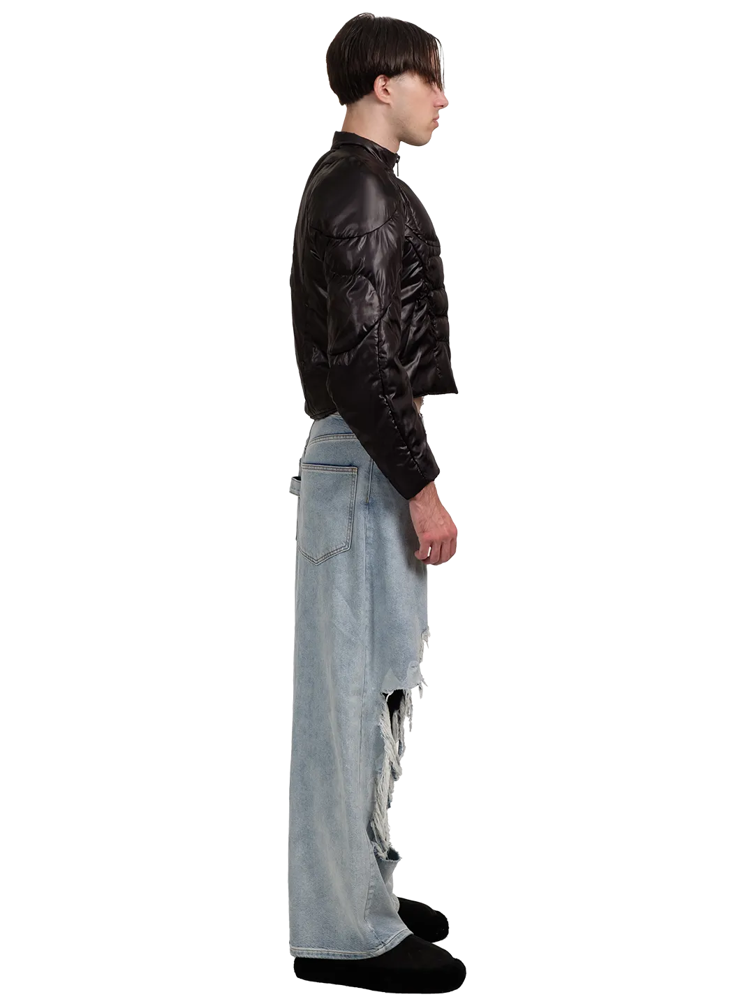 Distressed Denim Jeans