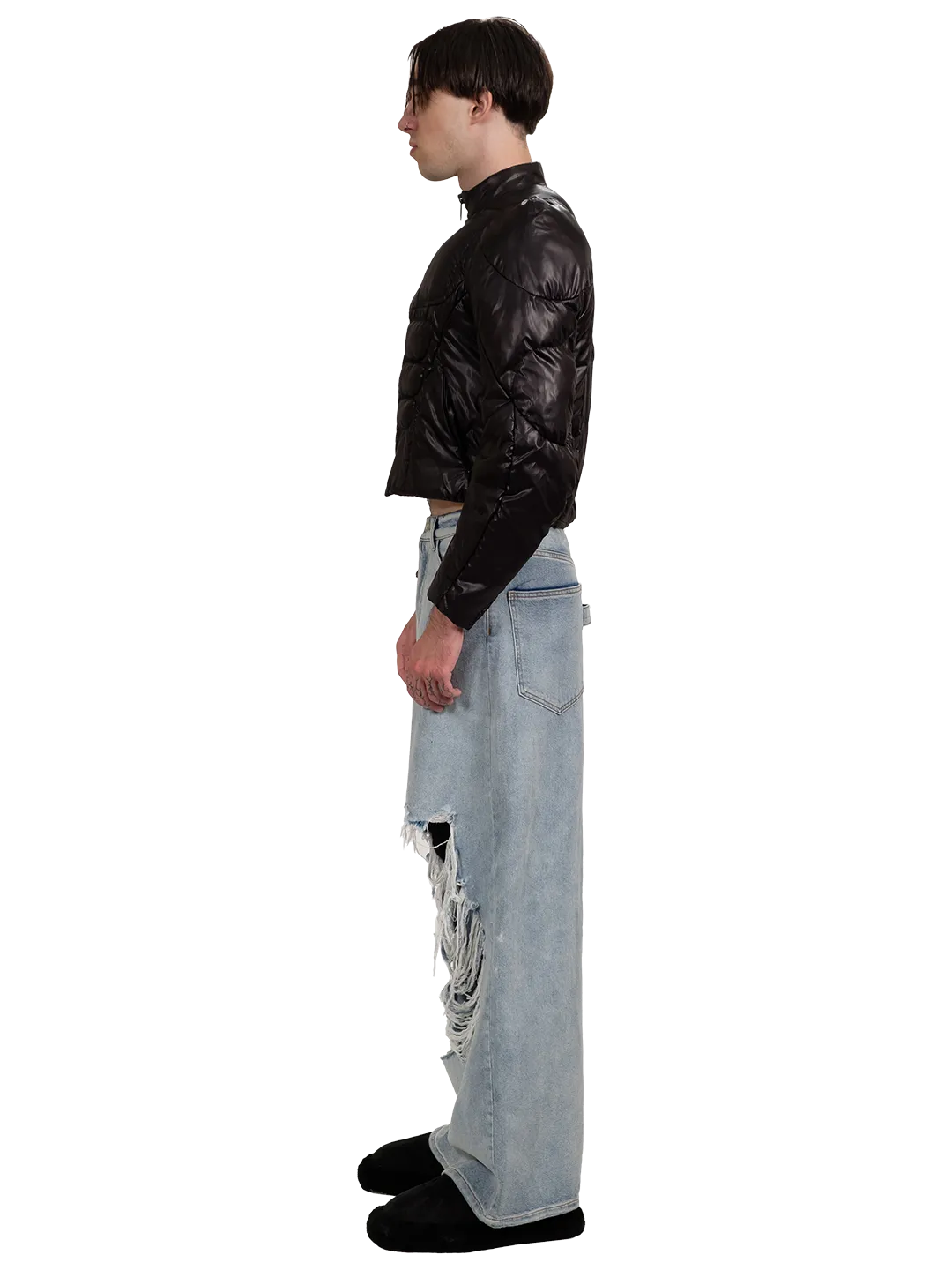 Distressed Denim Jeans