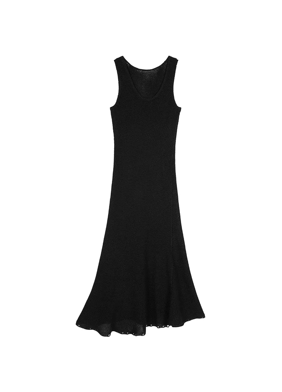 Dresses/JNBY A-line Maxi Sleeveless Dress