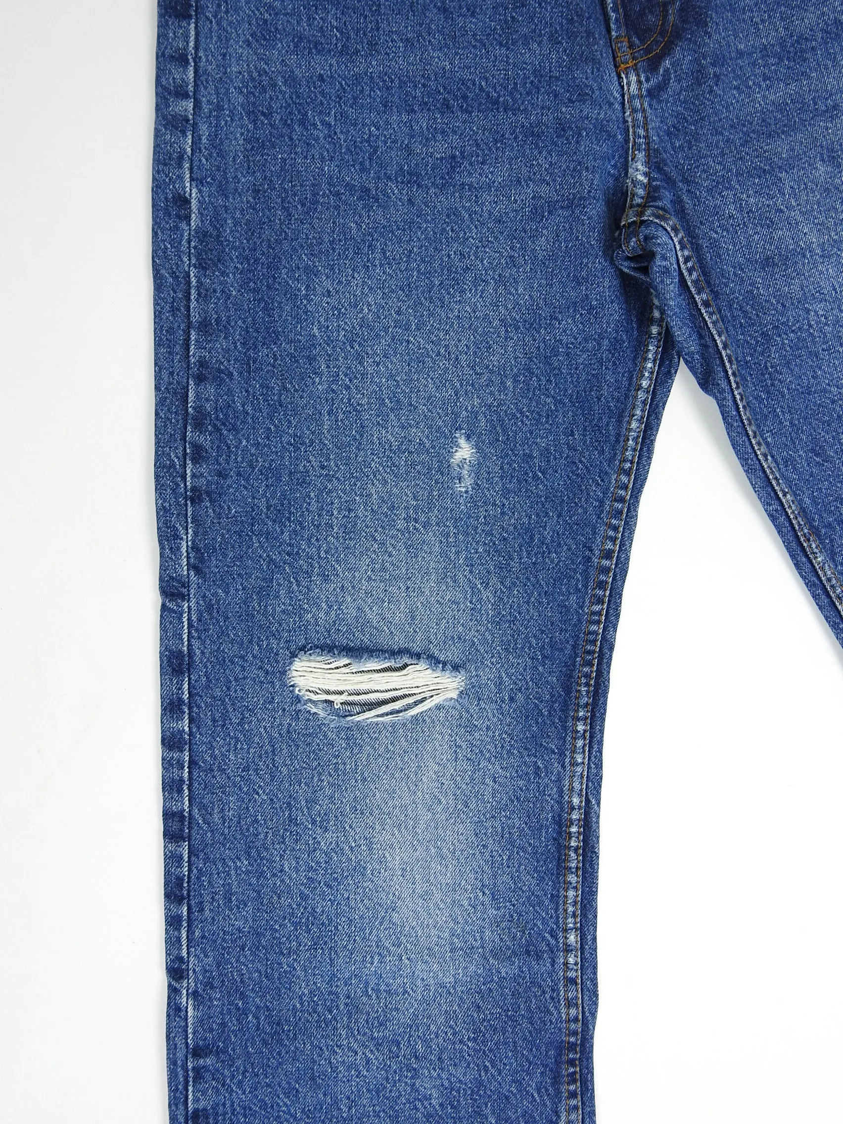 Dries Van Noten Distressed Denim Blue 30x30