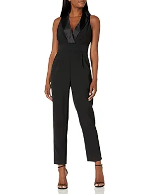 Eliz J's Tuxedo Jumpsuit